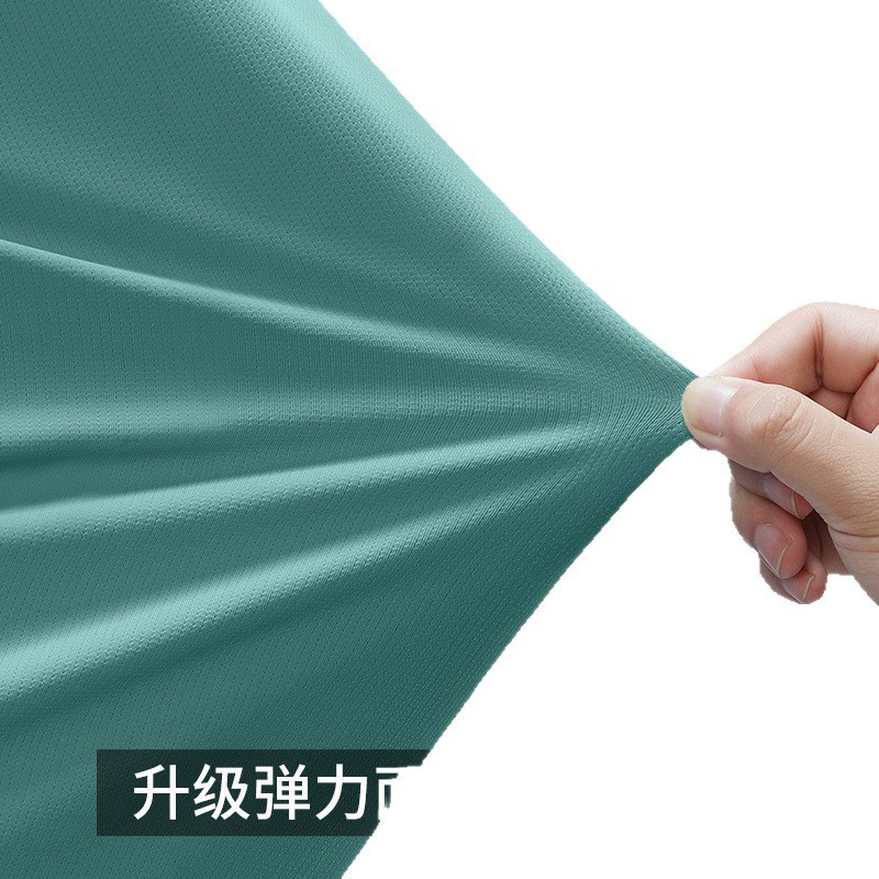Quick dry summer sports suit, body-friendly silk short sleeve T-shirt for gym, shorts for badminton for training, for running, with short sleeve 5