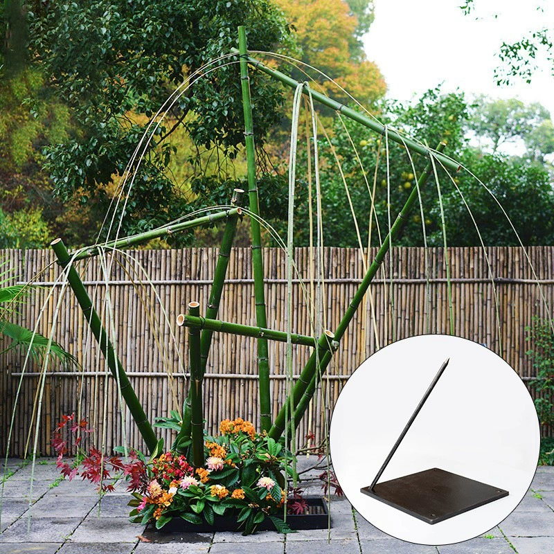 Цветочная композиция из железа, большая цветочная композиция