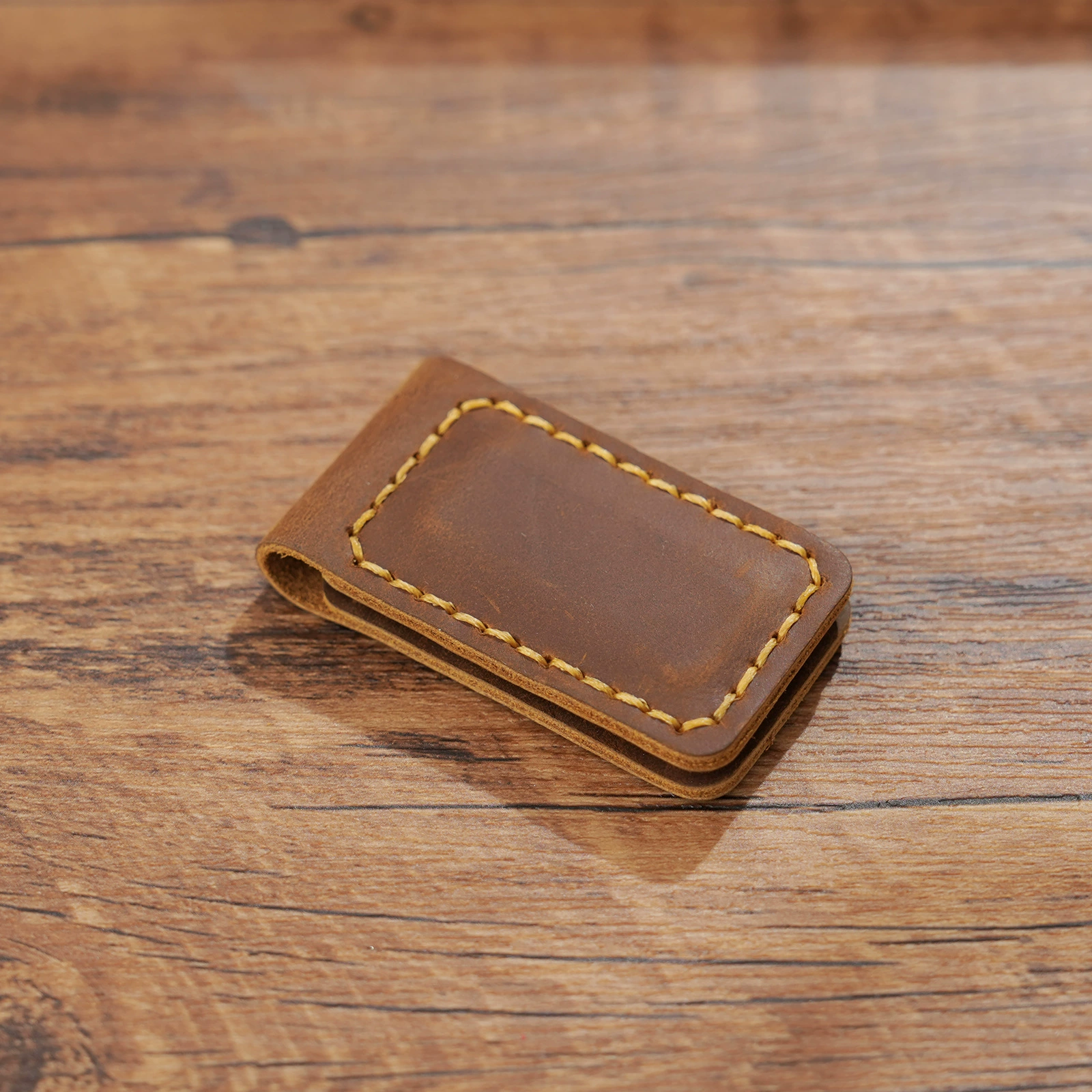 Кожаный ретро money clip с магнитом, канцтовары, Amazon