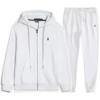 White chain with zipper, set