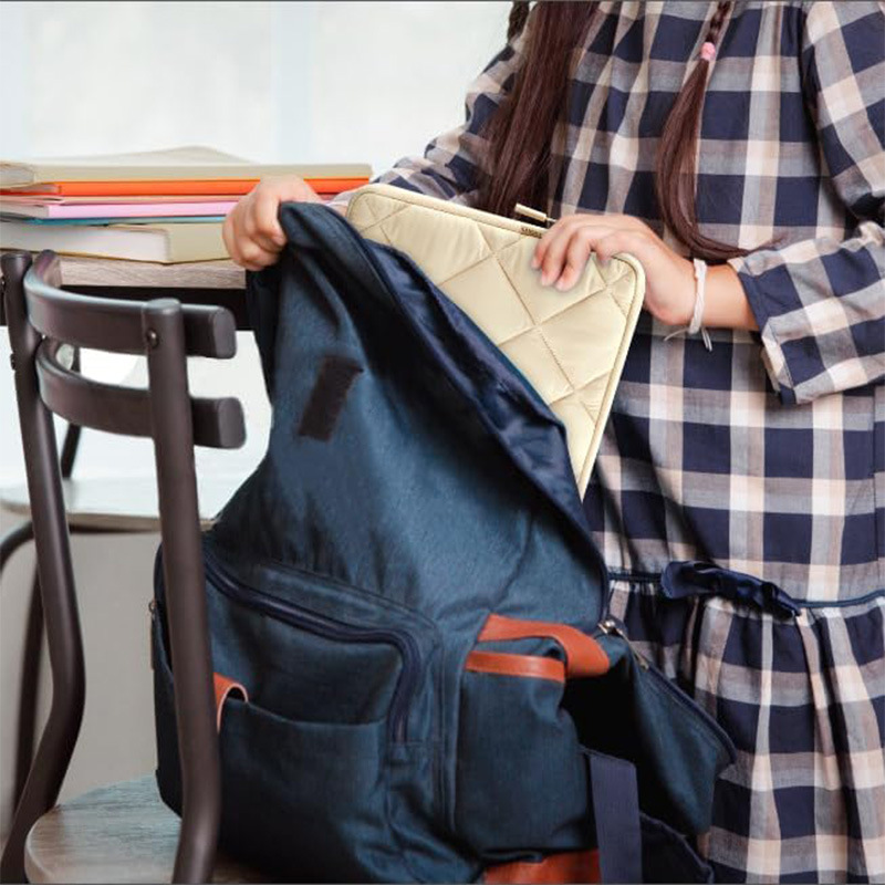 2025 Down-Filled Laptop Sleeve Bag, Plush Tablet Computer Bag, Suitable for Dell and Hp Protective Cases, Ultra-Thin and Shockproof