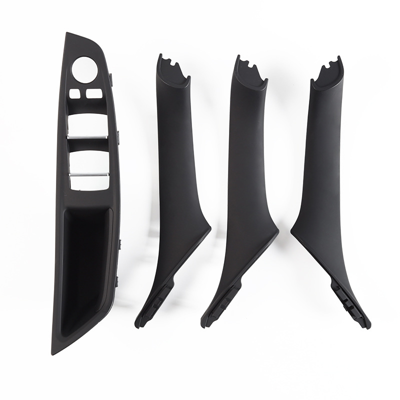 F10 Interior Door: BMW Armrest, handle, handle - left-hand-drive-4-piece-set-black