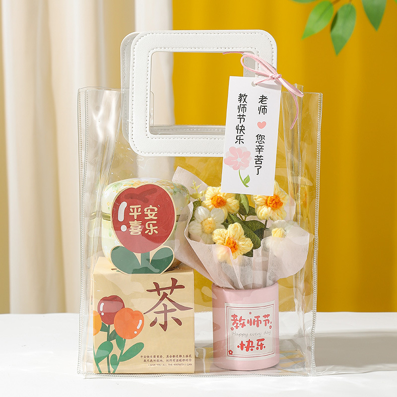 教師の日ギフト 女教師向け 高級手作り 上品なDIY2025新作 実用的で上品な教師用花茶|undefined