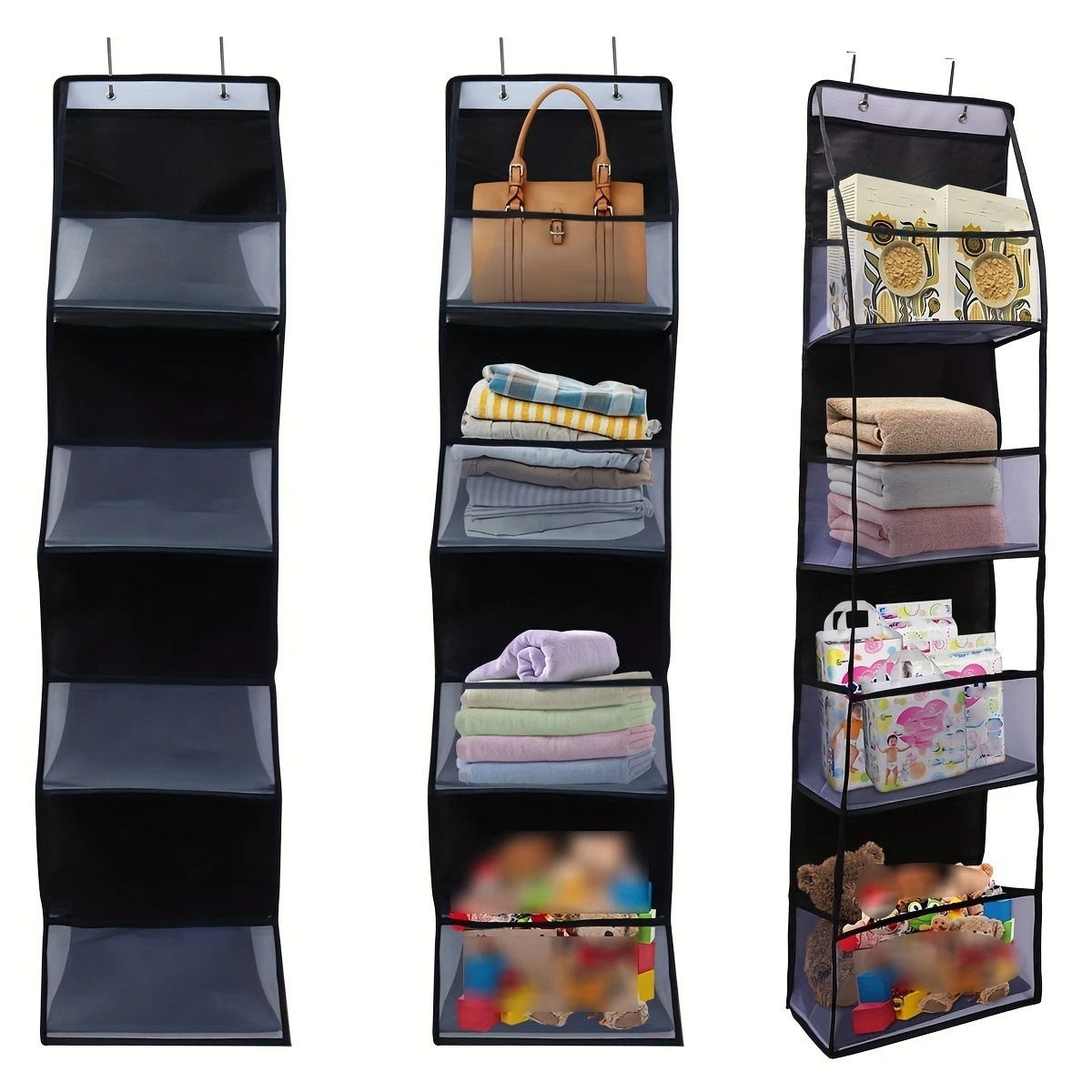 Bolsa de almacenamiento colgante de malla transfronteriza bolsa de almacenamiento colgante de malla laminada bolsa de juguete bolsa de almacenamiento colgante de malla colgante de malla
