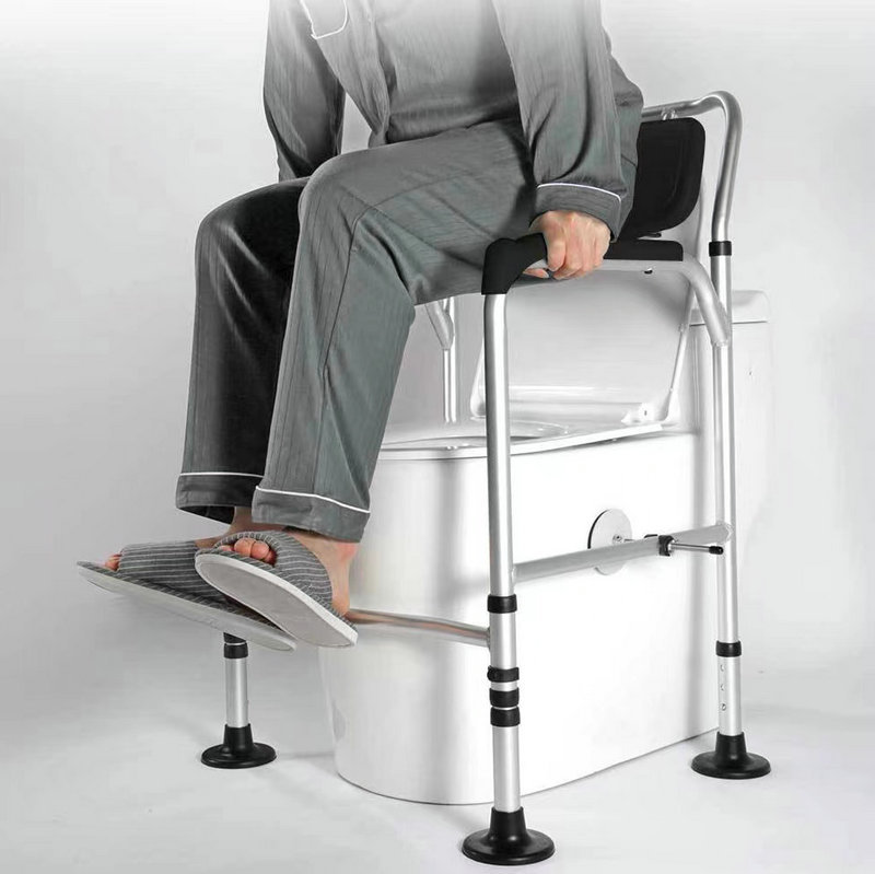 包邮马桶扶手架 残疾老人厕所助力架 无障碍卫生间坐便器扶手折叠
