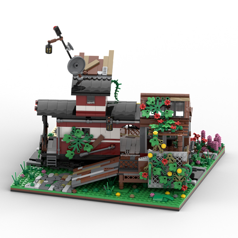 Creative Flower Shop Building Blocks Educational Toy For Kids_voghion.com