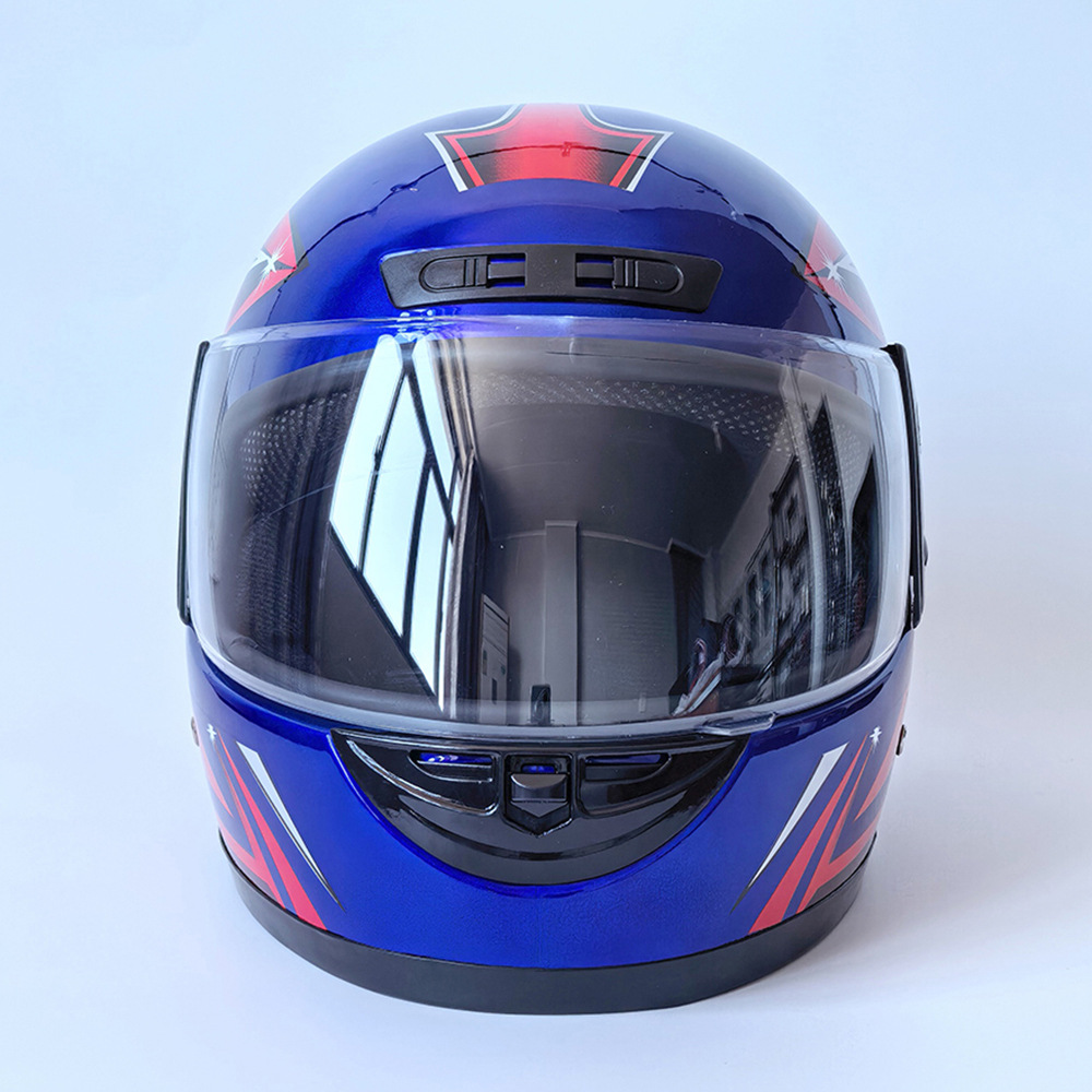 Motorcycle Helmet Electric Car Helmet Riding Safety Helmet Unisex Full Helmet 105