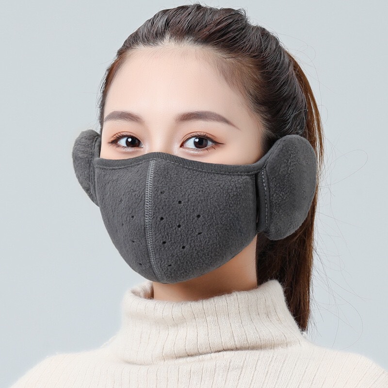 美拉德秋冬保暖口罩骑行防风御寒无痕显瘦修饰小脸型护眼角可水洗|undefined