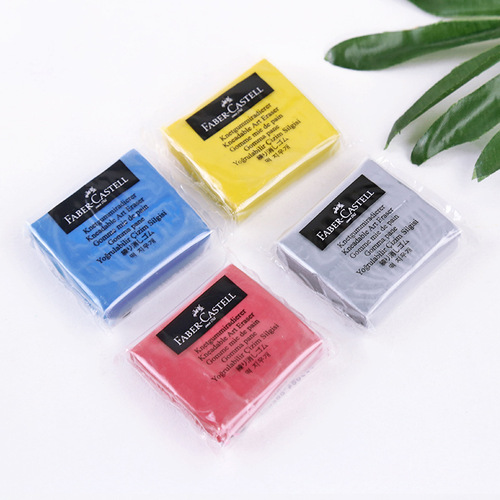 German Faber-Castell plastic eraser for art sketching and painting with rubber clay and dust-free ultra-clean eraser wholesale