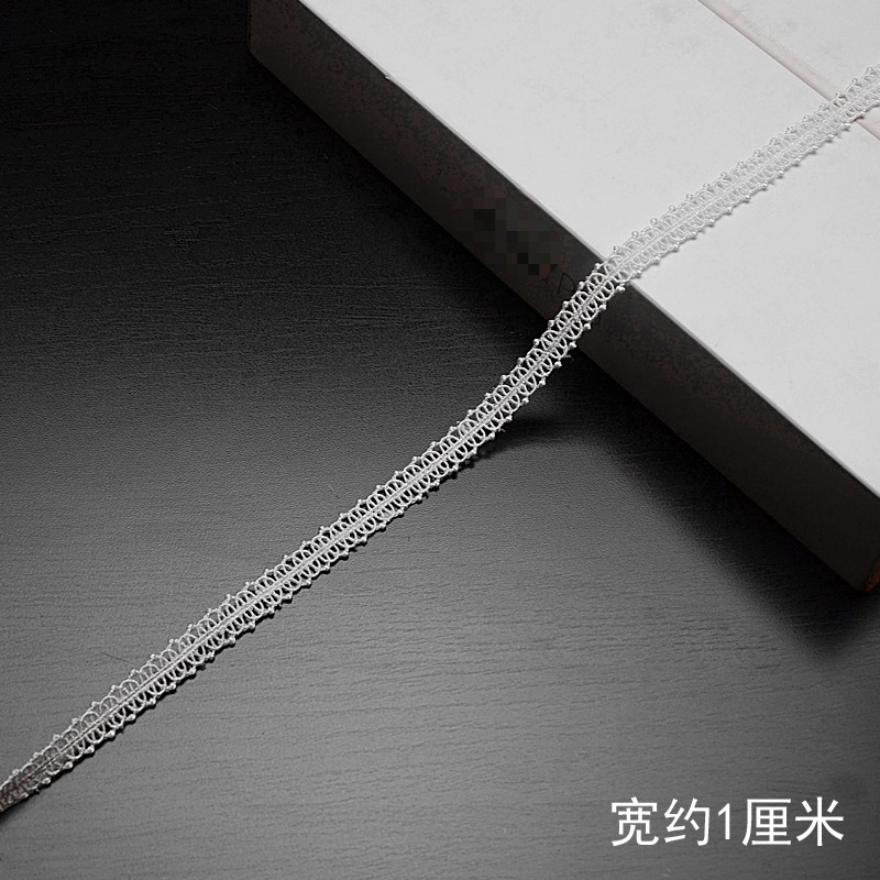 Y8YO bordado encaje vacío soluble en agua accesorios de encaje accesorios de ropa material de decoración DIY tocado hecho a mano