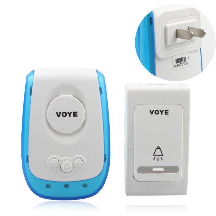 淘宝热销 爱腾V009B 款式新颖 质量可靠 家用无线插电音乐门铃