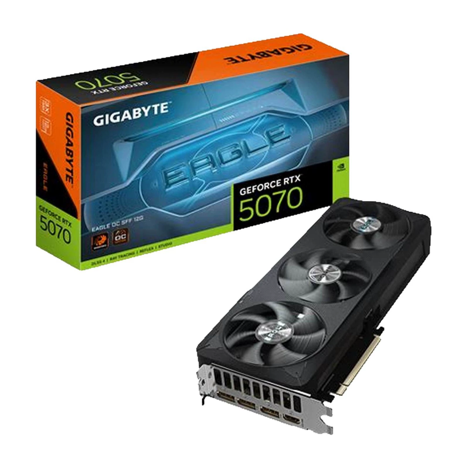 GeForce RTX™ 5070 EAGLE OC SFF 12G для настольной графики Gigabyte