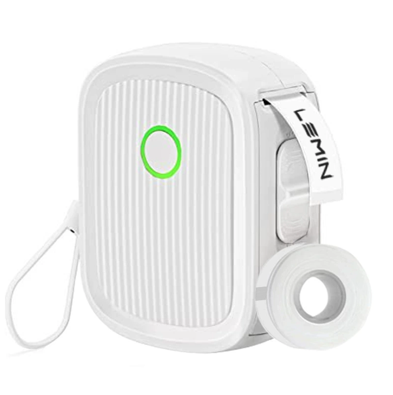 Принтер этикеток LeMinyun L12, термопечать, Bluetooth, устройство для этикеток Temu Amazon