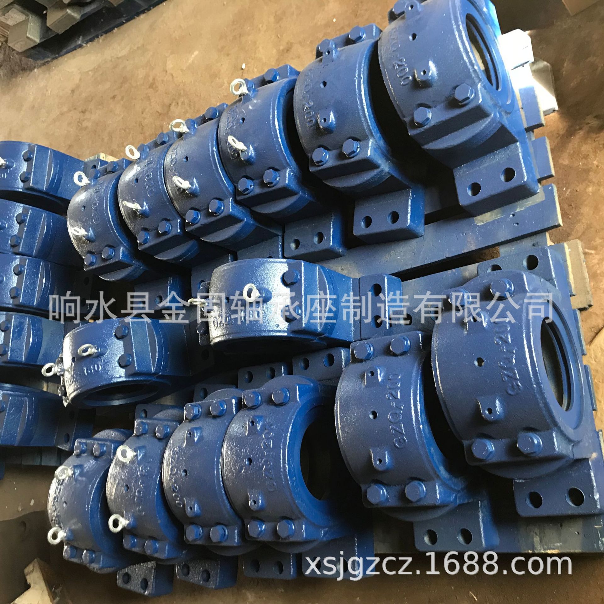 重型铸钢轴承座 GZQ4-180铸钢轴承座 GZQ4-200四螺柱加强型轴承座