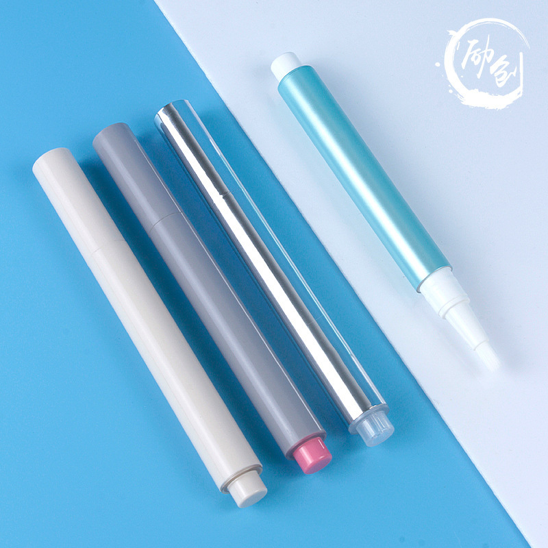 Cross-border Aluminum Tube 3ml Press Pen Packaging Material Concealer Rotary Sub-packaging Pen Packaging Cosmetic Nail Polish Sub-packaging Pen Cross-border Aluminum Tube 3ml Press Pen Packaging Material Concealer Rotary Sub-packaging Pen Packaging Cosmetic Nail Polish Sub-packaging Pen