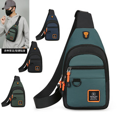 1月新款男包胸包斜挎包單肩牛津防水布休閒時尚卓天跨境外貿批發