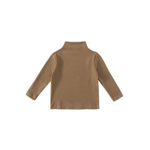 Baby City Children's Basic Top Autumn/Winter Boys' T-shirt Long Sleeve Girls' Fleece Top Baby Inner Wear DY22102