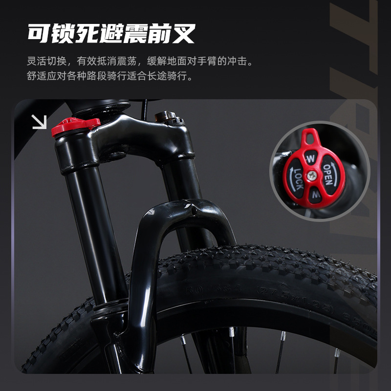 Explorador bicicleta de montaña de acero de alto carbono carretera bicicletas de cambio de velocidad para adultos estudiantes de paso bicicletas para hombres y mujeres