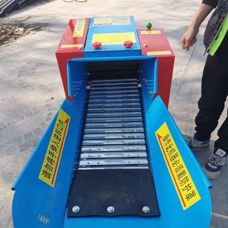 干湿两用铡草机家用220V玉米秸秆粉碎机牛羊饲料切草机碎草机加厚