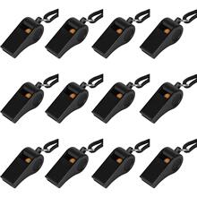 F 83214 ABS Black Plastic Whistle ��ɫ���Ͽ��� �羳�W��