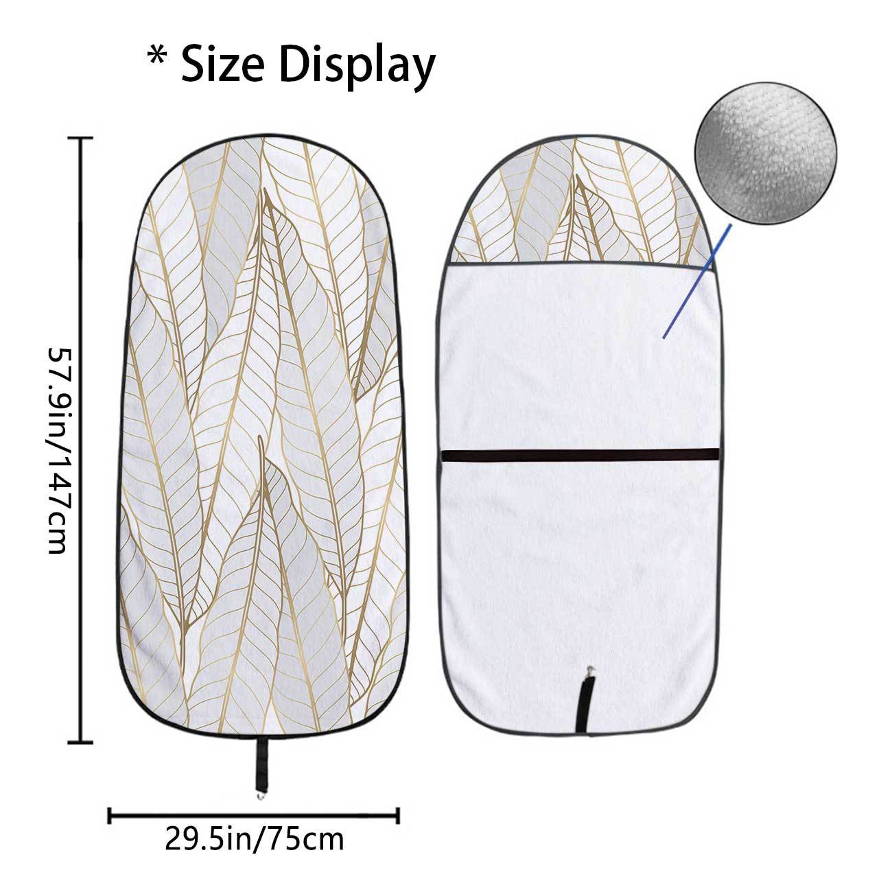 Car seat towel cover front seat protector suitable for gym and exercise, universal for all seasons, car use 132