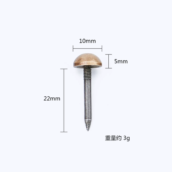[1.0cm古铜色20个（铁）]