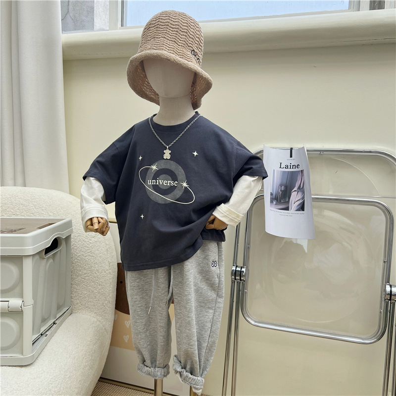 2024. aasta sügisene Korea laste tikitud silmakaitse poistele ja tüdrukutele, lahtised vabaaja spordialad pingutusnööriga seotavate jalgadega_voghion.com