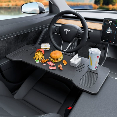 multifunctional three folding car office – Car table board