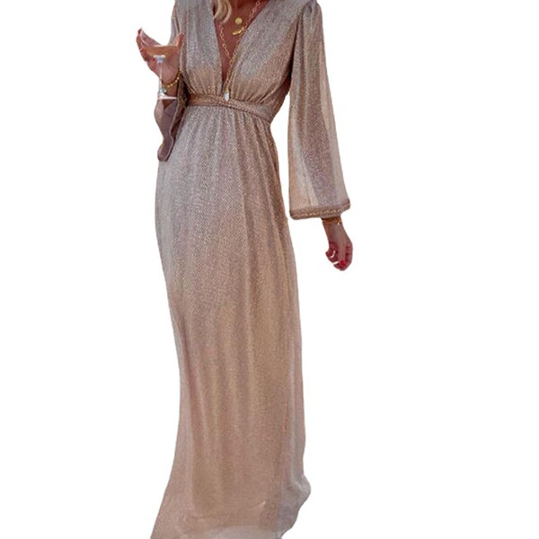 fashionable apricot long-sleeve