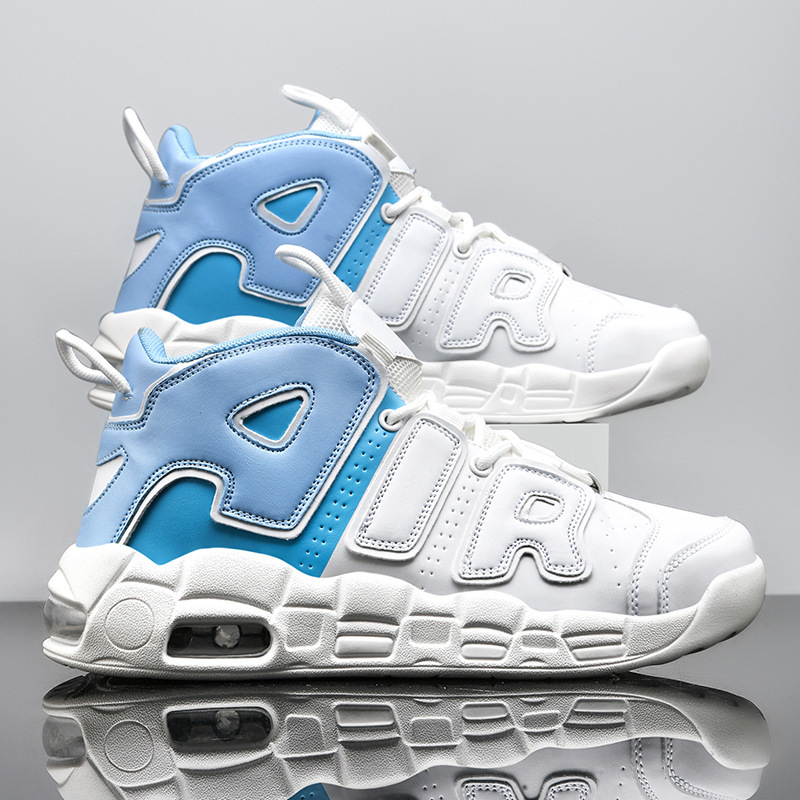 Otoño transfronterizo de hombres zapatos de baloncesto de gran tamaño de cuero amortiguador zapatos de aire zapatos deportivos ligeros zapatos de moda zapatos casuales zapatos de hombre image 12