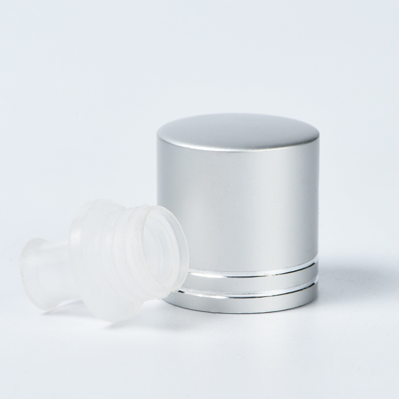 Cubierta de aceite de combinación de óxido de aluminio Cubierta de metal Cubierta de aluminio de plástico Cubierta de combinación de plástico de aluminio con botella de vidrio Cubierta de aceite de óxido de aluminio image 4