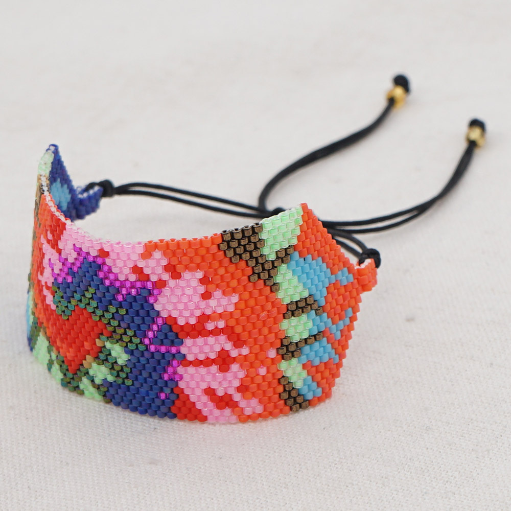 Simple Bohemian Miyuki Beads Bracelet display picture 5