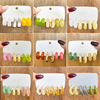 Earrings, retro set, resin, suitable for import, new collection, 3 pair, wholesale