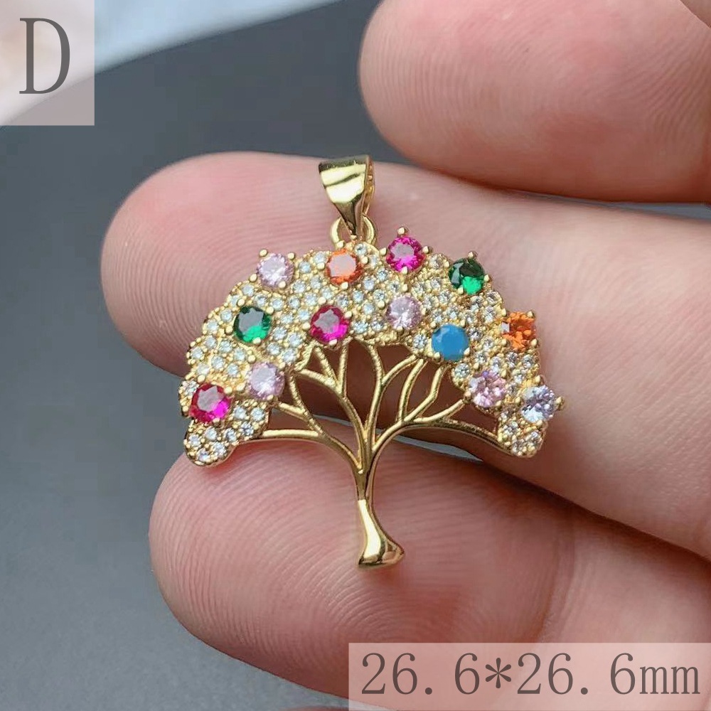 Inlay Design 1 Piece Copper Rhinestones Geometric Heart Shape Pendant