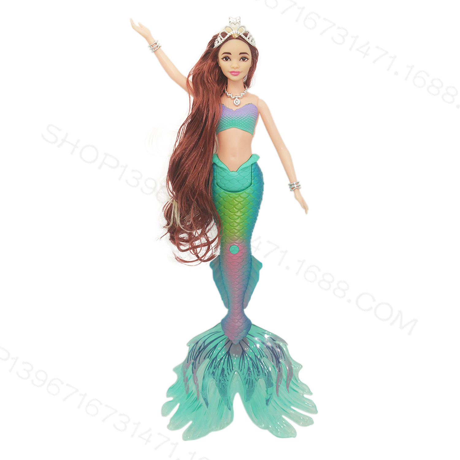 Barbie Mermaid Light Music Color New Multiple Dolls Available · 35cm Foreign Trade