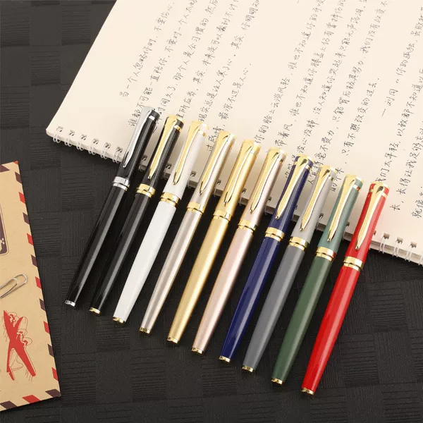 Metal Signature Ballpoint Pen Company Business Office Gift Pen School Students Use Metal Pen Customized Logo