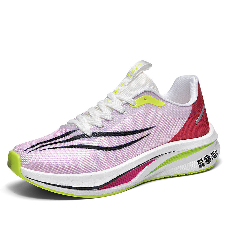 Zapatos deportivos transpirables de moda para hombres de verano, zapatos de plataforma con cordones de moda al aire libre para estudiantes, zapatos para correr casuales bajos