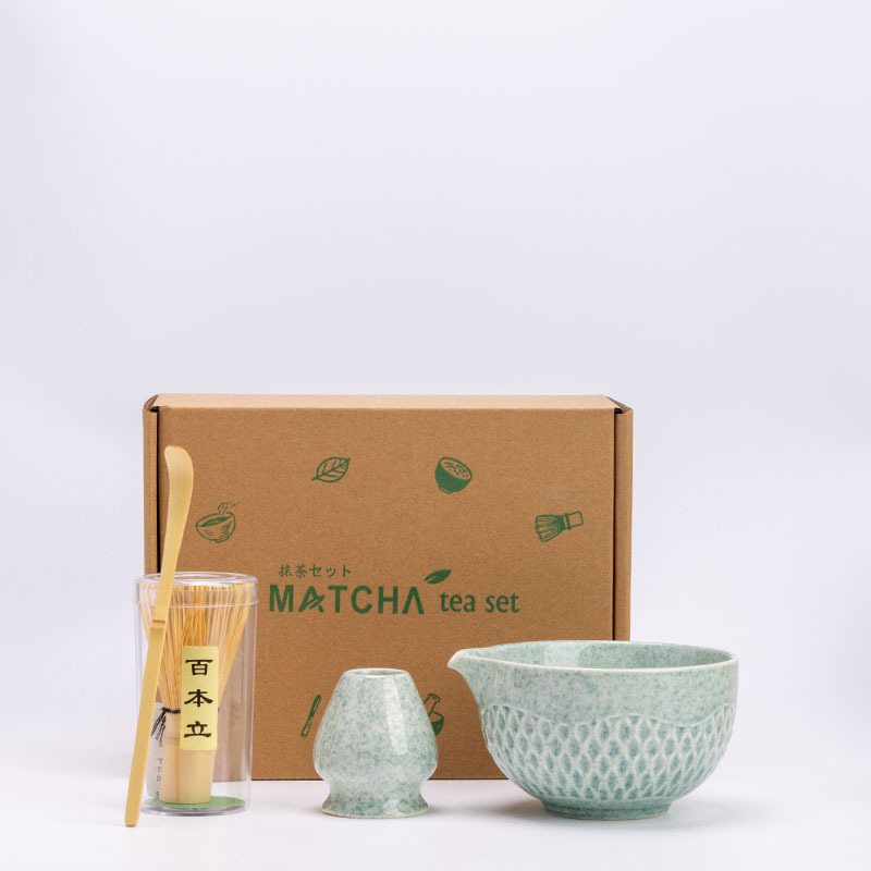 【海外輸送限定】新商品 波形菱形窯抹茶茶碗セット 宋代茶道具 百本立セット|undefined