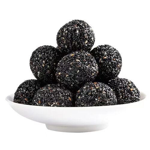 Kangok 126g sesame balls, handmade sesame balls, drop shipping, internet celebrity snacks, black sesame balls