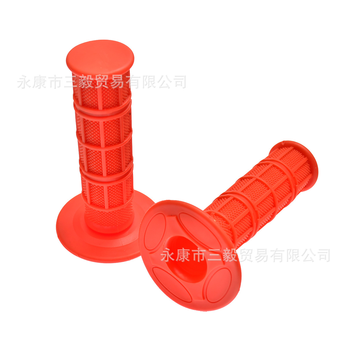 Universal Off-Road Motorcycle Handlebar Rubber Soft Handlebar Cover Throttle Handlebar Cover Competitive Rubber Grip Cover Anti-Slip