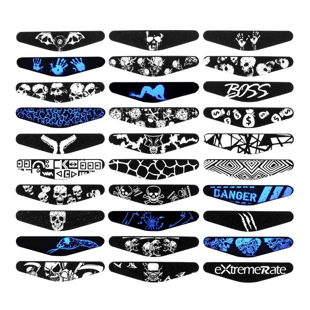 For PS4 handle light sticker for PS4 Light Bar Sticker spotlight 30 sheets