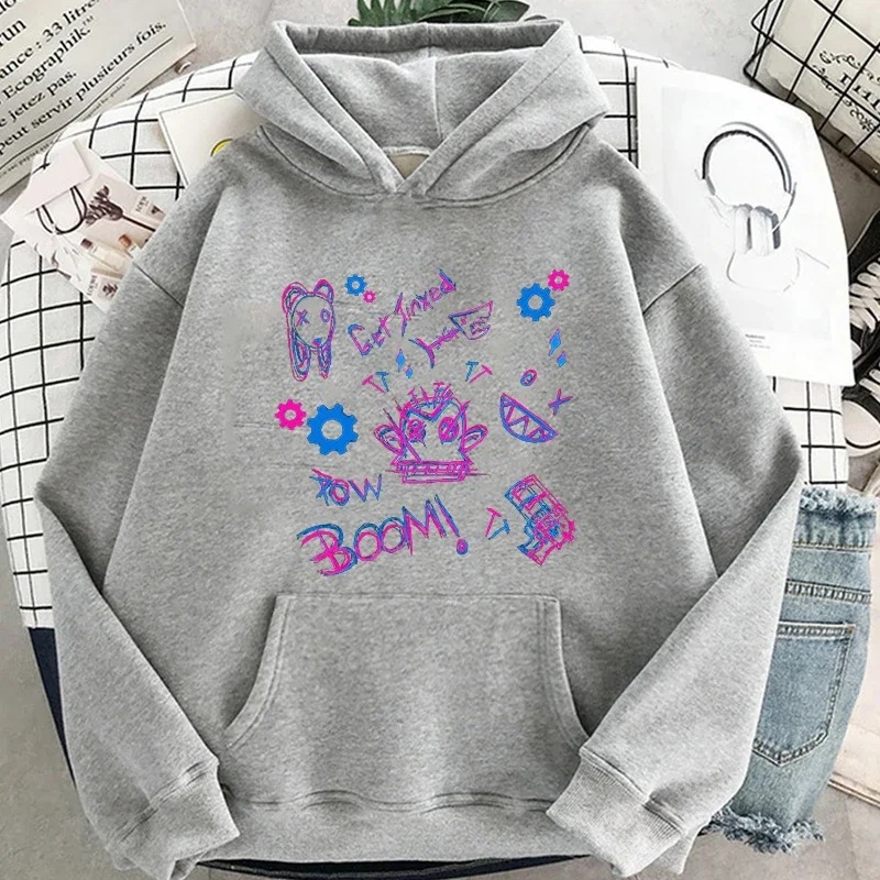 Arcane Jinxed Boom Hoodies Casual Mens Long Sleeve Sweatshir