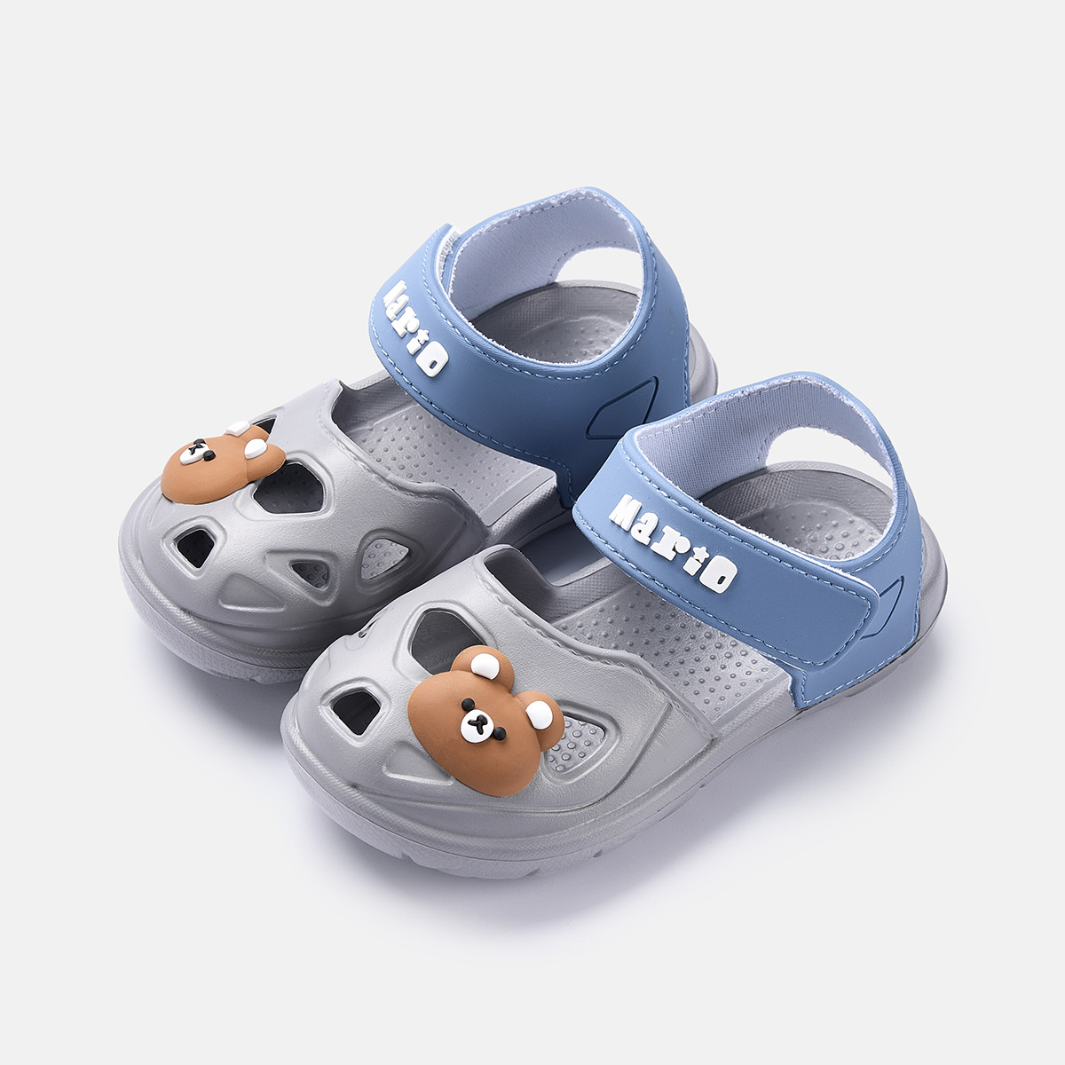 Happy Mary sandalias de verano para niños zapatos de agujero para niños niñas sandalias de Punta cerrada niños sandalias de agujero zapatos de playa image 8
