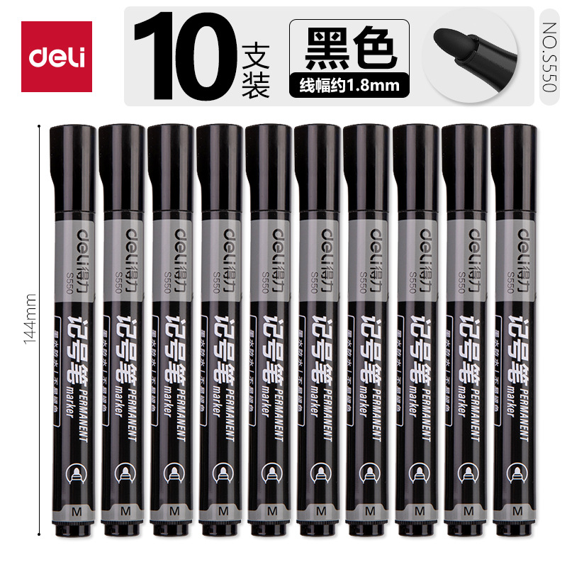 La tinta de gran capacidad de la marca de aceite de la fuerza de la tinta de la cabeza gruesa de la línea de la cabeza grande de la cabeza