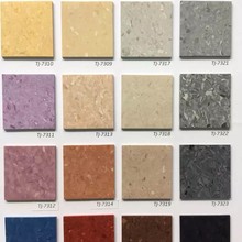 厂家现货供应防滑耐磨医院专用pvc塑胶卷材地板 洛美亚无方向同透