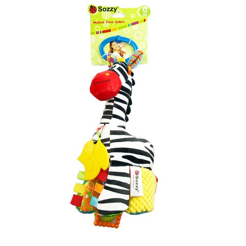 sozzy crib trailer hanging music box bell 0 year old baby early education plush toy animal music bell