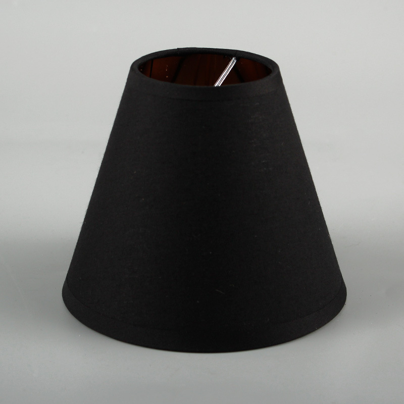 Pantalla de lámpara redonda cónica, carcasa de lámpara plana de lino, lámpara de cabecera, lámpara de pie, accesorios de decoración de lámpara de pared, carcasa de pantalla de lámpara de escritorio