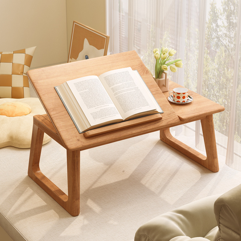 Personalizado kang balcón escritorio de madera maciza escritorio tatami pequeño dormitorio mesa de estudio mesa de computadora portátil