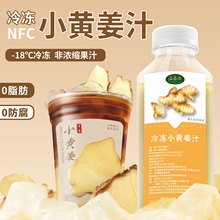 冷冻小黄姜汁冷冻小黄姜汁冻干小黄姜汁商用果汁饮料原材料