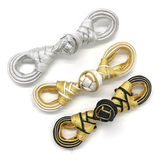 紐扣空心布琵琶手工兒童唐裝旗袍漢服民族風裝飾請帖妙藝盤扣